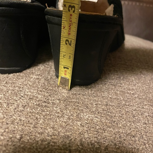 UGG Black Suede Cozy Slip-Ons - Picture 8 of 9